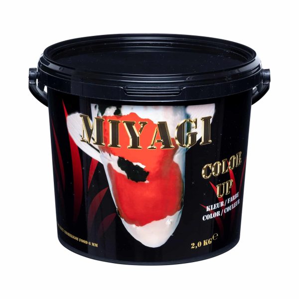 Miyagi Color Up 800g - Kleurversterkend Vijvervisvoer met Omega 3 & 6, Vrij van Kunstmatige Kleurstoffen