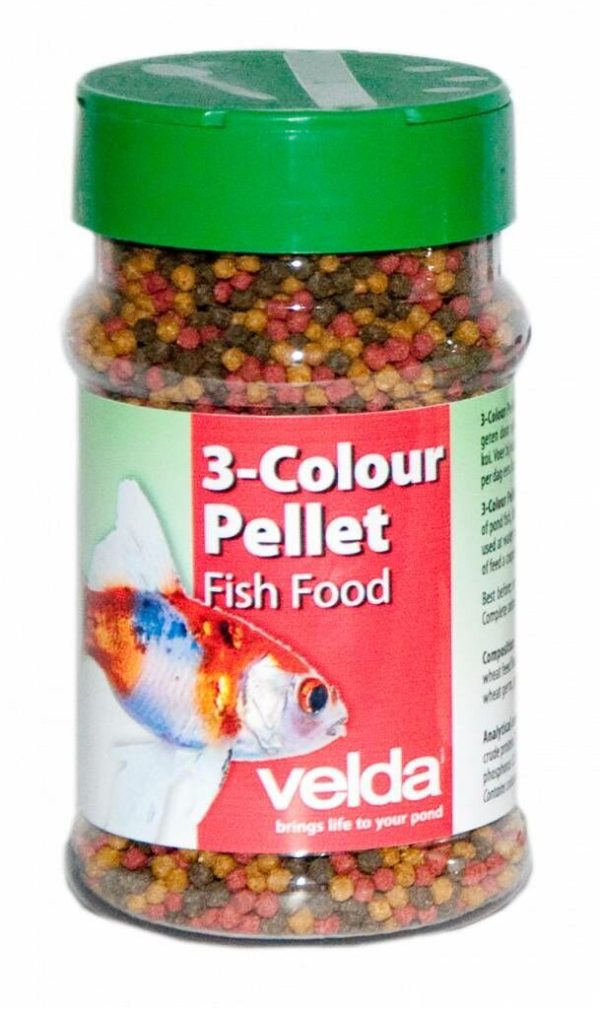 Velda Vi3-Colour Pellet 330ml - Voedzaam Visvoer voor Goudvissen en Koi