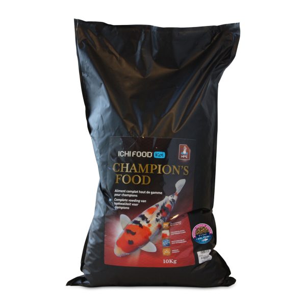 Ichi Food Champion&apos;s Koi Voeding - 10 Kg Korrels 4-5 mm - Gezondheid & Levendige Kleur